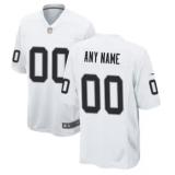 Custom,Las Vegas Raiders Nike Game Jersey - White